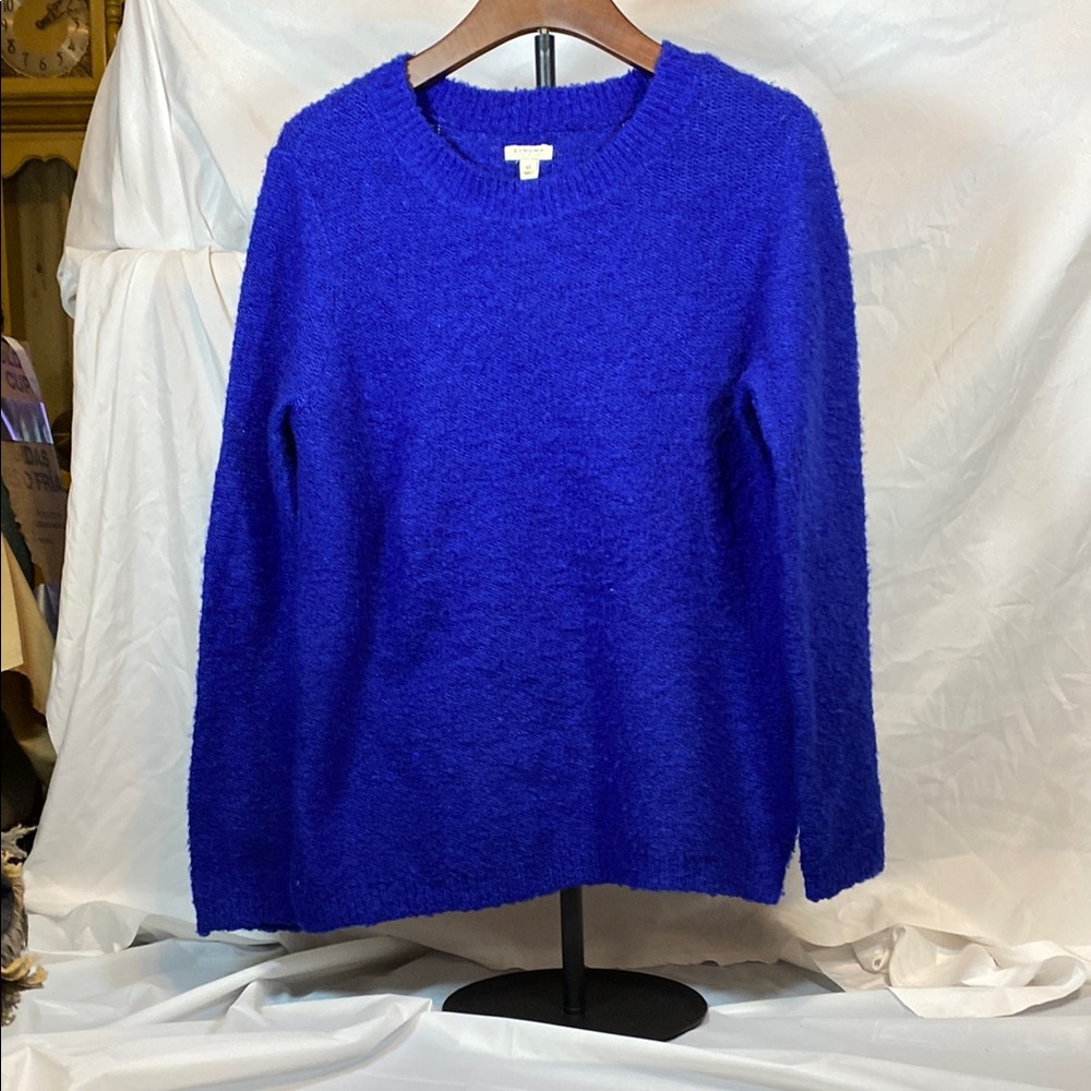 Sonoma Women's Crew Neck Sweater - Vibrant Blue